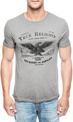 True Religion Logo Eagle Mens T-Shirt