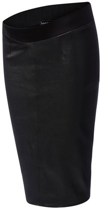 Isabella Oliver Rowsley Leather Maternity Skirt