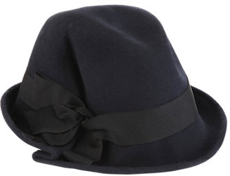 Marks and Spencer M&s Collection Pure Wool Ribbon Trilby Hat