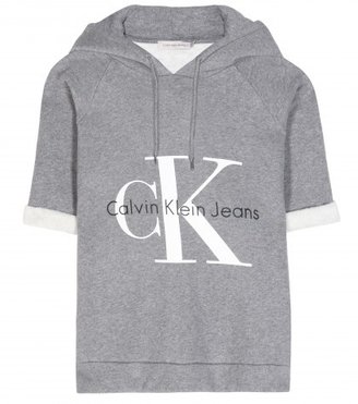 Calvin Klein Jeans Mytheresa.com Exclusive Cropped Cotton Hoodie