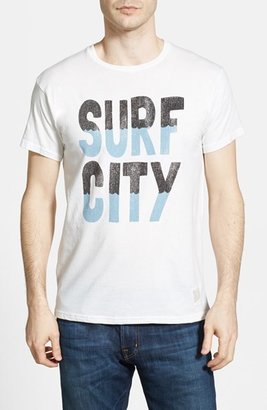 Retro Brand 20436 Retro Brand 'Surf City' Slim Fit T-Shirt