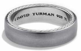 David Yurman Streamline Narrow Band Ring
