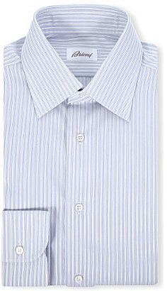 Brioni Clark striped cotton shirt - for Men