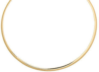 Lord & Taylor 14Kt Yellow Gold Omega Necklace