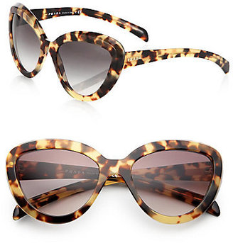 Prada 57 MM Cat's-Eye Sunglasses