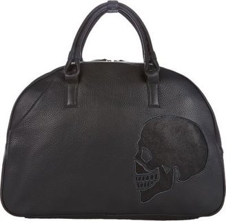 Yohji Yamamoto Skull-Cutout Small Duffel Bag