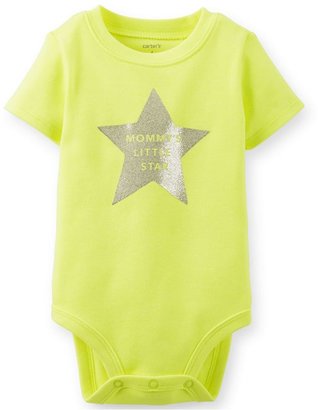 Carter's Baby Girls' Mommy's Little Star Bodysuit