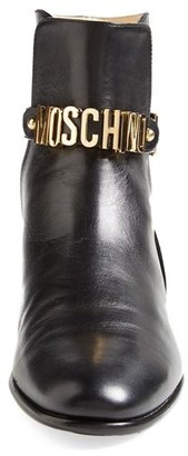 Moschino Logo Short Boot (Women)