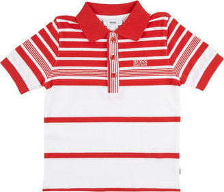 HUGO BOSS Mixed-Stripe Polo Shirt