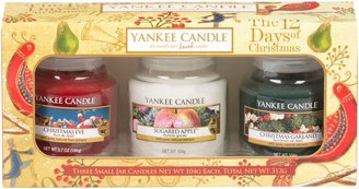 Yankee Candle Christmas 3 small jars gift set