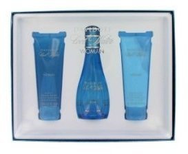Davidoff Cool Water Perfume Gift Set for Women by Davidoff, Gift Set - 3.4 oz Eau De Toilette Spray + 2.5 oz Body Lotion + 2.5 oz Shower Breeze