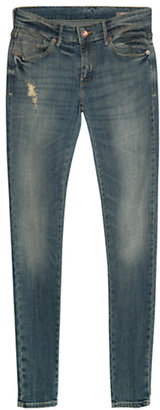 MANGO Skinny Arizona Jeans, Navy