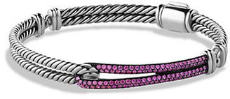 David Yurman Petite Pavé Labyrinth Single-Loop Bracelet