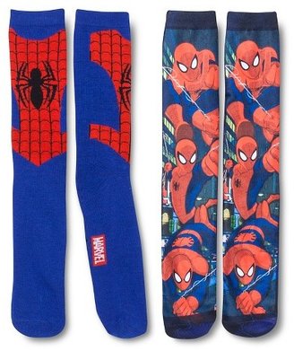 Marvel Men's Superman 2-Pack Crew Socks