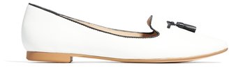 Dune Mika Leather Flat Shoe with Tassle