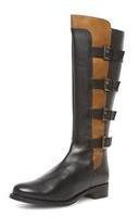 Dorothy Perkins Womens Ravel Bold buckle knee high boots- Brown