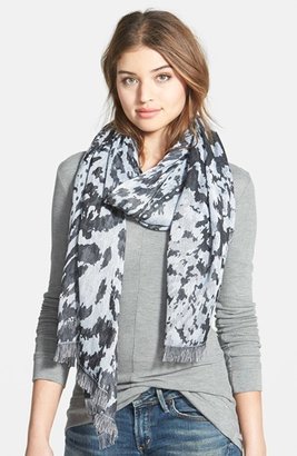 Vince Camuto Abstract Camouflage Scarf