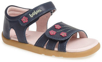 Bobux R) 'I-Walk - Bloom' Leather Sandal (Walker & Toddler)