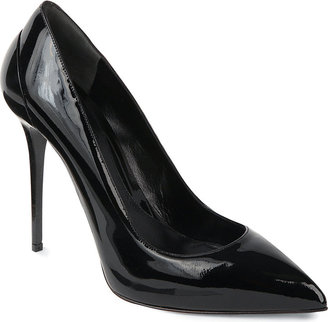 Alexander McQueen Pointed-Toe Patent Court Shoes - for Women