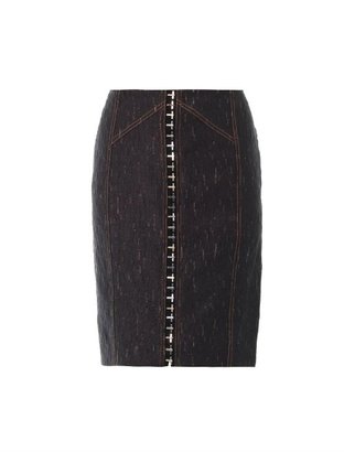 Versace Denim pencil skirt