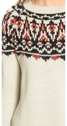 Ulla Johnson Elgin Intarsia Sweater