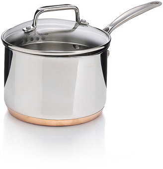 Marks and Spencer 16cm Stainless Steel Copper Base Saucepan