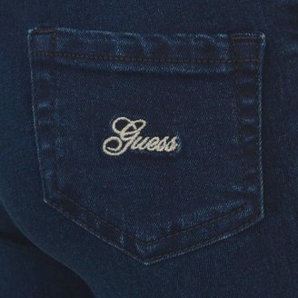 GUESS GuessGirls Blue Denim Pearl Studded Jeans