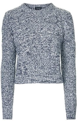 Topshop Cable Slouchy Sweater
