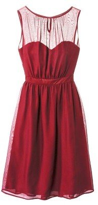 TEVOLIOTM  Women's Chiffon Illusion Sleeveless Bridesmaid Dress - Limited Availability Colors