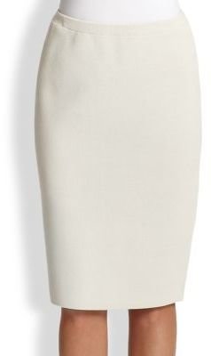 Eileen Fisher Silk/Cotton Pencil Skirt