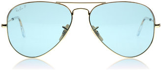 Ray-Ban 3025 Aviator Sunglasses Gold 001/3R Polariserade