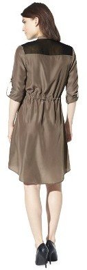 Mossimo Women's 3/4 Sleeve Shirt Dress - Assorted Colors