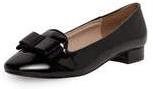Dorothy Perkins Womens Black bow block heel pumps- Black