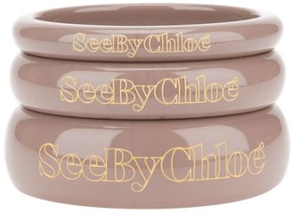 See by Chloe stacked bangles