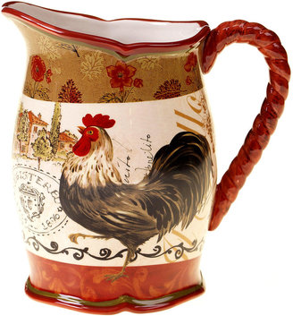 JCPenney Certified International Tuscan Rooster Pitcher