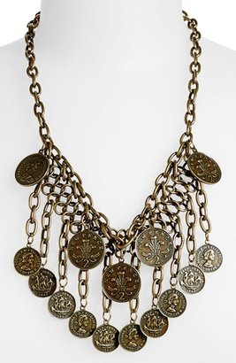 Cara Coin Medallion Chain Necklace