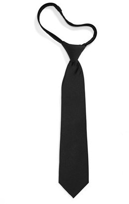 Nordstrom Boy's Silk Zipper Tie