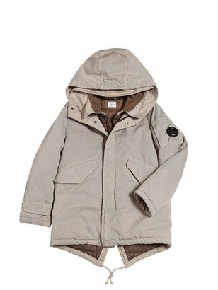 Cotton Canvas Padded Coat