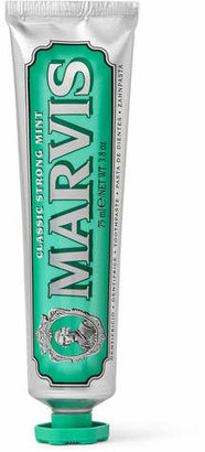 Marvis Classic Strong Mint Toothpaste, 2 X 75ml - Green