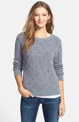 Caslon Fluffy Embroidered Sweater