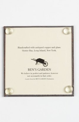 Ben's Garden 'Hear No Evil' Coaster Set