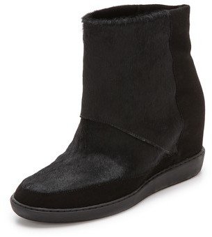 Vince Holly Suede Pony Booties