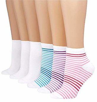Hanes Women's Ankle (Pack of 6)