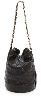 WGACA What Goes Around Comes Around Chanel Quilted Bucket Bag