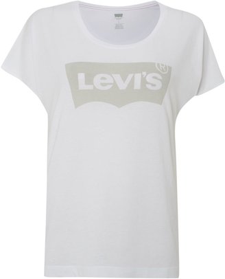 Levi's Graphic rock tee in vintage white