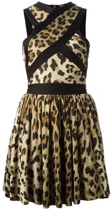 Balmain leopard dress