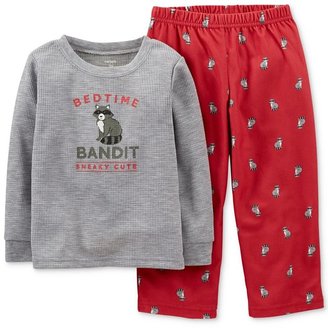 Carter's Baby Boys' 2-Piece Raccoon Pajamas