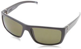 Electric California Sixer Rectangular Polarized Sunglasses,Gloss Black,164 mm