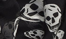 Alexander McQueen 'Skull' Chiffon Scarf