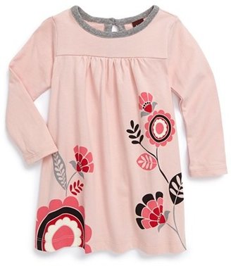 Tea Collection 'Bergblumen' Long Sleeve Dress (Baby Girls)
